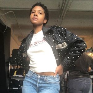 Embellished Cropped Jacket